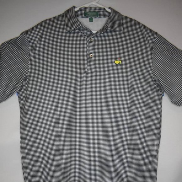 Masters Designed by Peter Millar Golf Polo Size L - Picture 2 of 3